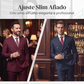 🤵✨ Terno Masculino Slim de Frente Dupla – Corte estruturado, visual sofisticado e elegância para ocasiões formais