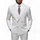 🤵✨ Terno Masculino Slim de Frente Dupla – Corte estruturado, visual sofisticado e elegância para ocasiões formais