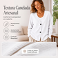 🔥🧥 50% OFF! Cardigã Feminino de Tricô em Veludo Cotelê com Decote em V – Macio, Elegante e Confortável