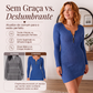 🔥👗 50% OFF! Vestido Feminino de Tricô Canelado com Zíper Frontal – Elegante, Macio e Confortável