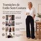 🔥👖 50% OFF! Calça Feminina de Veludo Cotelê de Perna Larga – Quente, Confortável e Elegante