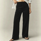 🔥👖 50% OFF! Calça Feminina de Veludo Cotelê de Perna Larga – Quente, Confortável e Elegante