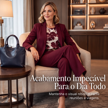 🔥👔 50% OFF! Conjunto Feminino de 3 Peças Social – Elegante, Profissional e com Estilo Sofisticado