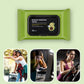 Pacote com 2 unidades Avocado Oil Makeup Remover Wipes