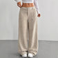 🔥 50% OFF! 👖 Calça Feminina de Cintura Alta com Perna Larga – Conforto, Elegância e Caimento Sofisticado