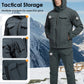 🔥 50% OFF! 🧥 Conjunto Tático Masculino Impermeável – Proteção Contra Frio, Vento e Chuva Para Aventuras ao Ar Livre