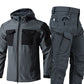 🔥 50% OFF! 🧥 Conjunto Tático Masculino Impermeável – Proteção Contra Frio, Vento e Chuva Para Aventuras ao Ar Livre