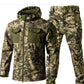 🔥 50% OFF! 🧥 Conjunto Tático Masculino Impermeável – Proteção Contra Frio, Vento e Chuva Para Aventuras ao Ar Livre