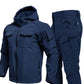 🔥 50% OFF! 🧥 Conjunto Tático Masculino Impermeável – Proteção Contra Frio, Vento e Chuva Para Aventuras ao Ar Livre