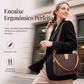 🔥 50% OFF! 👜 Bolsa Bucket Feminina com Monograma Vintage – Elegante, Espaçosa e Perfeita Para Trabalho e Dia a Dia