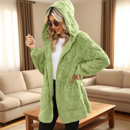 🧥 Cardigan Xadrez Aconchegante – Maciez e Estilo Para os Dias Mais Frescos | 🔥 50% OFF