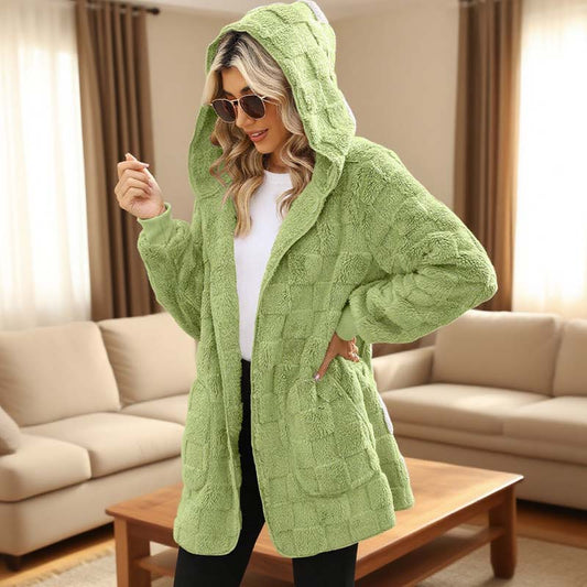 🧥 Cardigan Xadrez Aconchegante – Maciez e Estilo Para os Dias Mais Frescos | 🔥 50% OFF