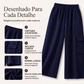 👖✨ Calça Feminina de Cintura Alta com Cordão – Conforto, Liberdade e Estilo Para o Dia Todo | 🔥 50% OFF