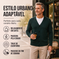 🔥 50% OFF! 🧶 Cardigan Masculino de Tricot com Gola V – Confortável, Elegante e Perfeito Para o Dia a Dia