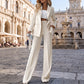 ✨👩‍💼 Conjunto Feminino de 2 Peças – Blazer Elegante e Calça com Estilo Sofisticado e Caimento Perfeito
