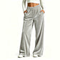 🔥 50% OFF! 👖 Calça Feminina Elegante de Veludo com Perna Larga – Conforto Luxuoso, Caimento Sofisticado e Estilo Moderno