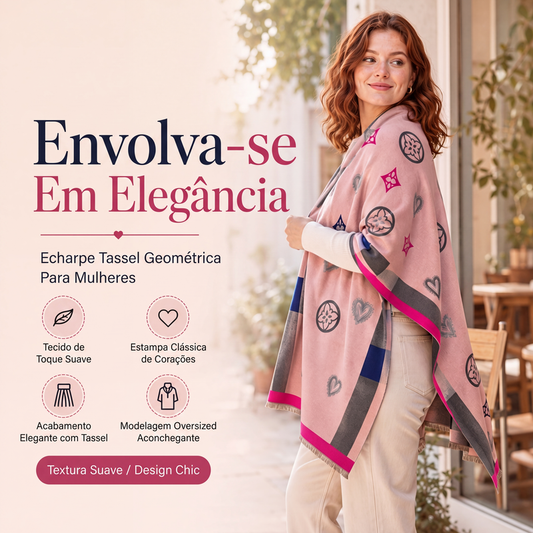 🔥 50% OFF! 🧣 Xale Cachecol Quente de Inverno Feminino – Elegante, Aconchegante e Proteção Contra o Frio Todos os Dias