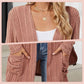 🔥 50% OFF! 🧥 Casaco Feminino de Tricô Aberto na Frente – Elegante, Confortável e Perfeito para os Dias Mais Frescos