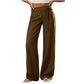 🔥 50% OFF HOJE! 👖 Calças Wide Leg Listradas Femininas – Estilo Elegante Que Valoriza Sua Silhueta ✨
