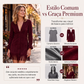 🔥 50% OFF HOJE! 👗 Vestido Feminino com Manga Babado e Franjas – Elegância e Charme Para Todos os Momentos ✨