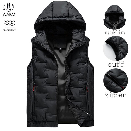 🔥 50% OFF HOJE! 🦺 Chaleco Masculino Leve e Elegante – Estilo e Conforto Para Todos os Dias ✨