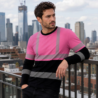 🔥 50% OFF HOJE! 👕 Camiseta Masculina Esportiva com Faixas Refletivas – Segurança, Conforto e Estilo Para Seus Treinos ✨