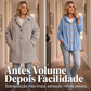 🔥 50% OFF HOJE! 🧸 Cardigan Feminino com Capuz e Toque Aveludado – Conforto, Calor e Estilo Para Dias Frios ✨