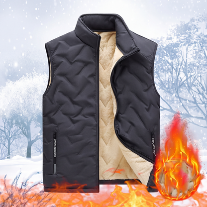 🔥 50% OFF HOJE! 🧥  Colete Masculino Matelassado de Inverno – Aquecimento Premium, Proteção Contra o Frio e Estilo Casual Versátil Para o Dia a Dia ✨