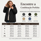🔥 50% OFF HOJE! 🧥  Casaco Feminino de Inverno com Capuz e Matelassê em Diamante – Estilo Elegante, Visual Moderno e Conforto Para os Dias Frios ✨
