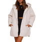 🔥 50% OFF HOJE! 🧥  Casaco Feminino de Inverno com Capuz e Matelassê em Diamante – Estilo Elegante, Visual Moderno e Conforto Para os Dias Frios ✨