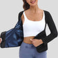🔥 50% OFF HOJE! 🏋️‍♀️  Modelador Corporal Fitness Feminino – Compressão, Conforto e Efeito Térmico Para Seus Treinos ✨