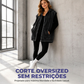 🔥 50% OFF HOJE! 🧥 Colete Jeans Feminino com Capuz Oversized – Estilo Urbano, Conforto Moderno e Visual Despojado ✨